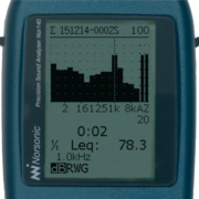 1/1-oktav spektrum 0,5 Hz – 16 kHz
