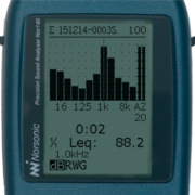 1/1-oktav spektrum 8 Hz – 16 kHz